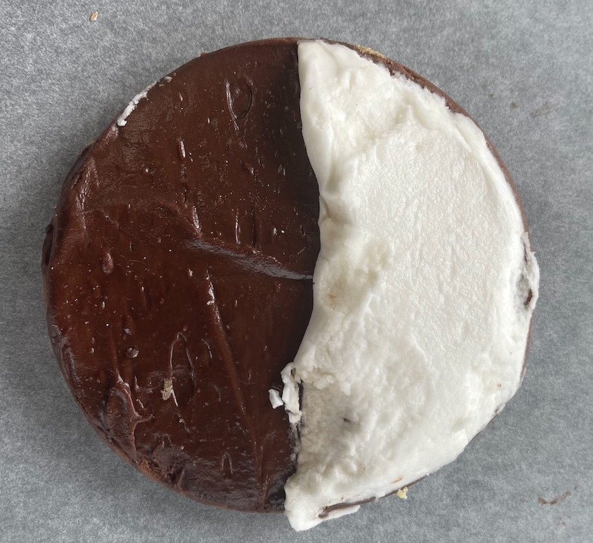 1 CHOCOLATE HALF MOON COOKIE image