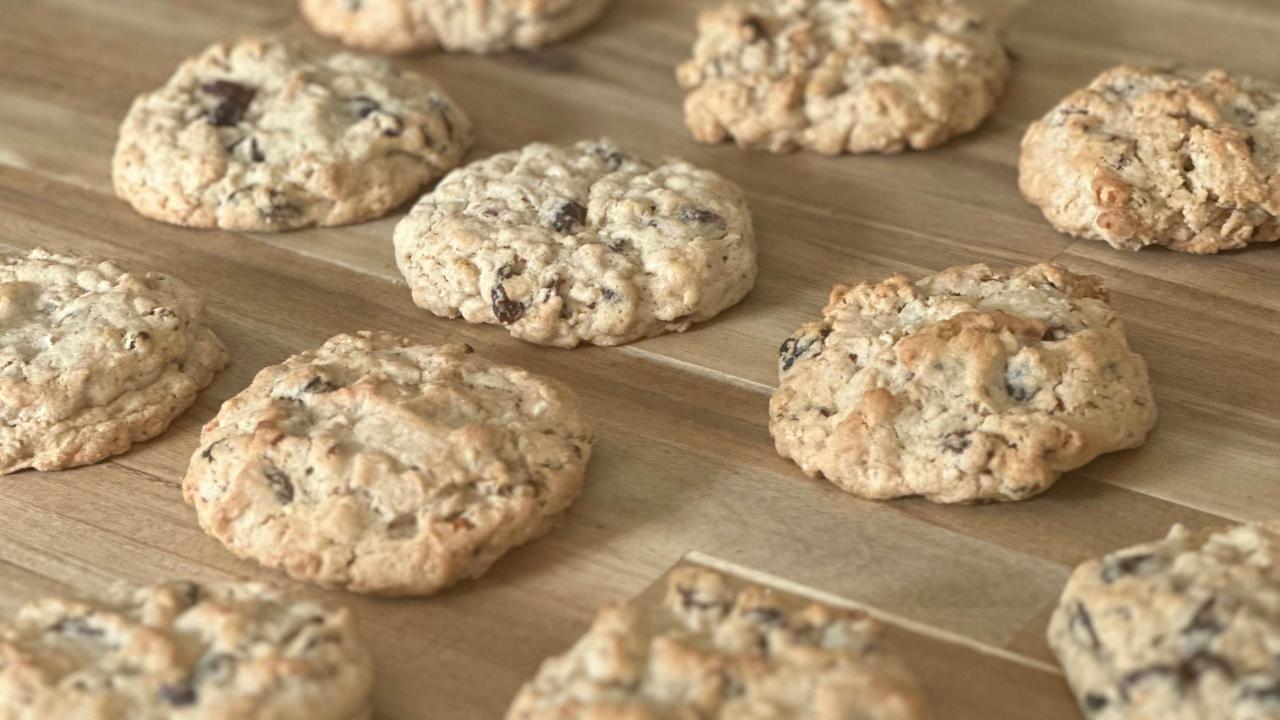 Oatmeal Raisin Bakery Style Cookies by Dolci by Palermo image