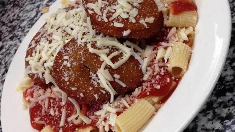 EGGPLANT PARMESAN DINNER image