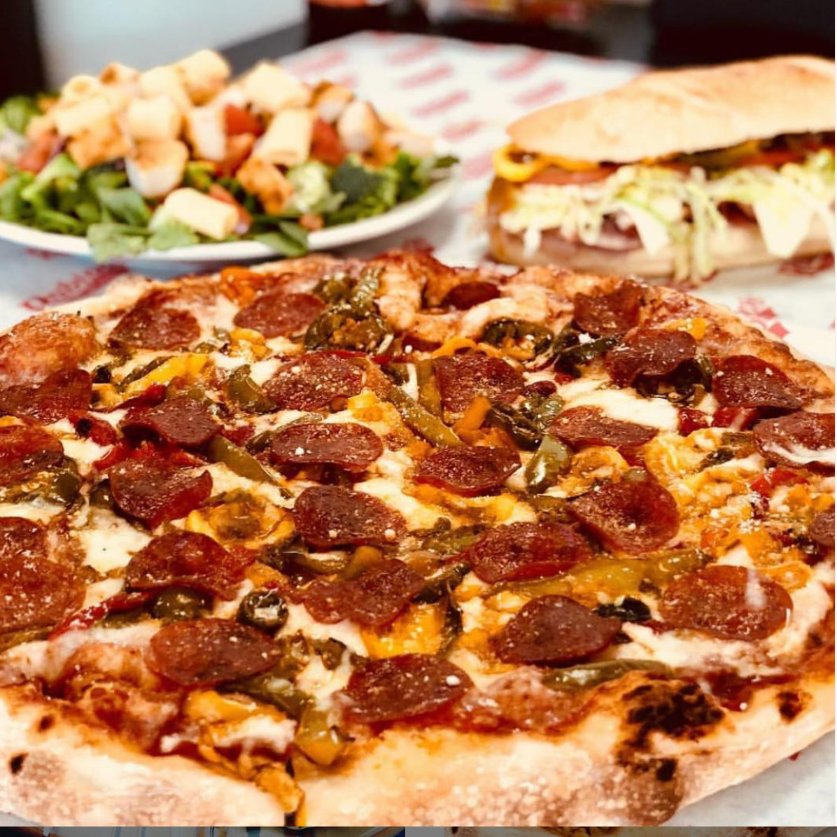BUFFALO CHICKEN PIZZA image